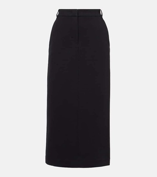 Como cotton-blend pencil skirt