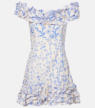 Jardin Petalo cotton poplin minidress