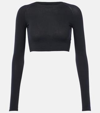 Jersey crop top