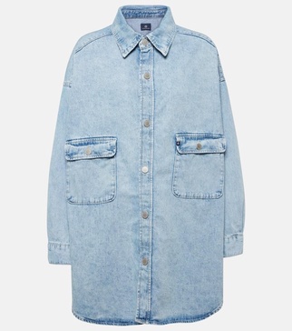 Oversized denim jacket