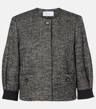 Gattini chevron bouclé jacket
