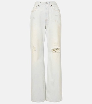 Shorebreak cut-out straight jeans