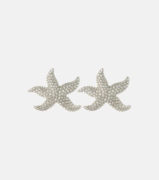 Astra crystal-embellished earrings