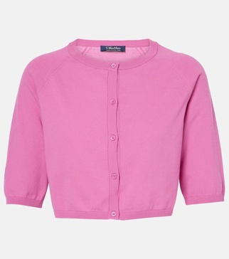 Pam cropped cotton cardigan