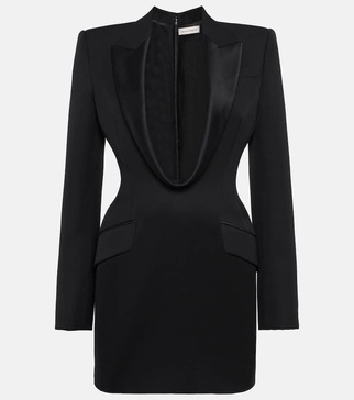 Grain de poudre mini dress