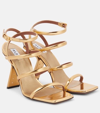 Perfo leather sandals