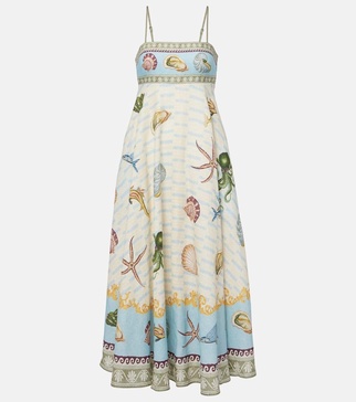 Bath House linen maxi dress