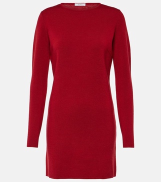 Eridani wool minidress