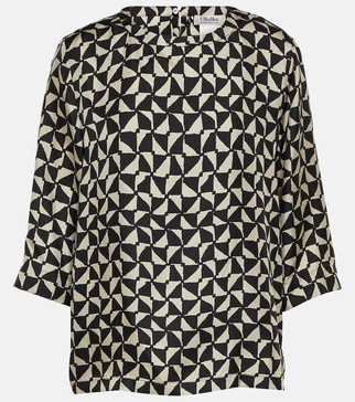 Relais silk blouse