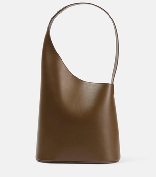 Lune Large leather tote bag