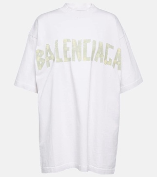 Tape Type cotton jersey T-shirt