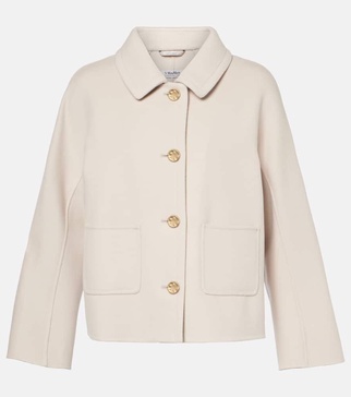 Sogno double-breasted virgin wool jacket