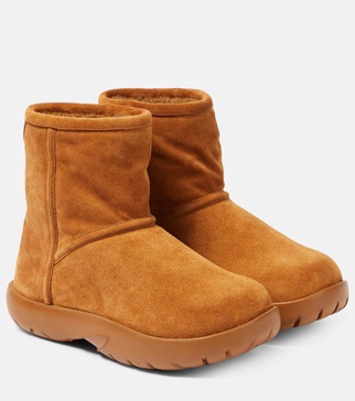 Suede ankle boots