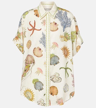 Sea linen shirt