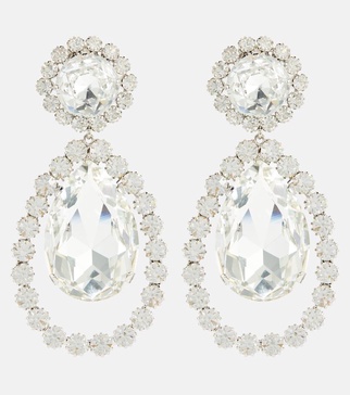 Embellished clip-on earrings