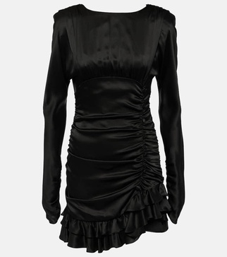 Silk minidress