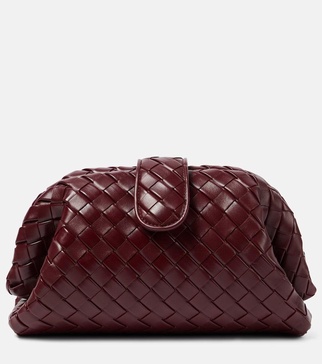 Lauren 1980 Intrecciato leather clutch