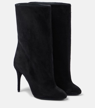 Suede ankle boots