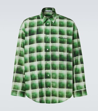 Checked cotton shirt