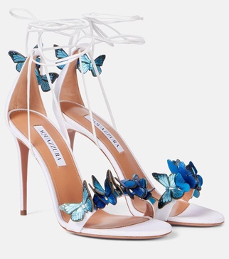 Papillon 105 leather sandals