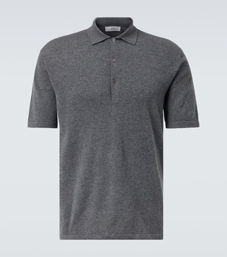 Mr Rochester cashmere polo sweater