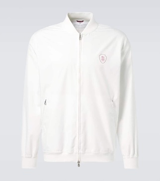 Logo track jacket