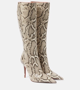 Barbara 105 leather knee-high boots