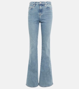 Patty high-rise flared jeans