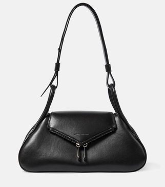 Gemini leather shoulder bag