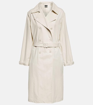 Irene cotton-blend trench coat