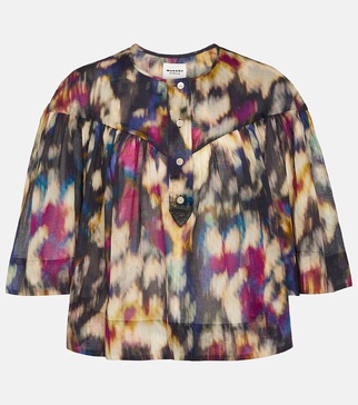 Miranda cotton blouse