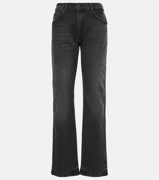 Lanzarote mid-rise straight jeans