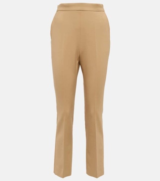 Nepeta wool-blend crêpe pants