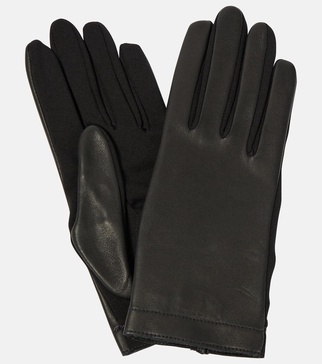 Leather gloves