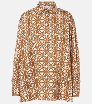 Gallura printed cotton shirt