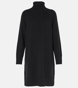 Trudy wool turtleneck sweater dress