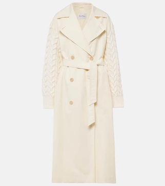 Cicladi wool trench coat
