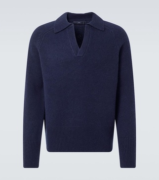 Mr Clifton cashmere polo sweater
