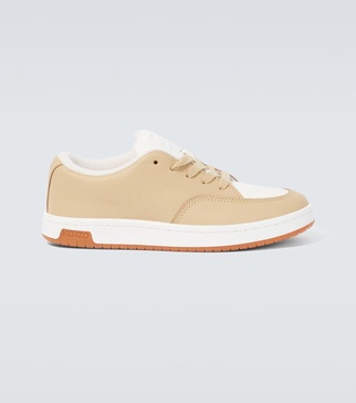 Dome leather sneakers