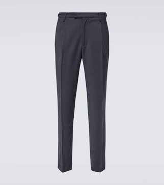 Masco mid-rise virgin wool chinos