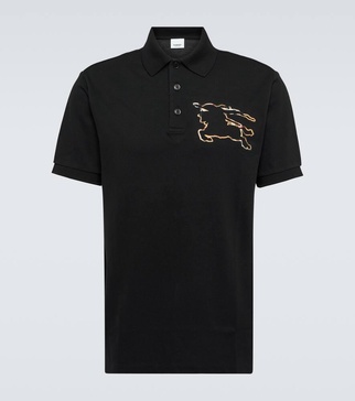 EKD cotton piqué polo shirt
