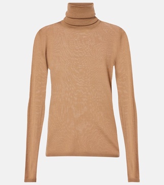 Saluto virgin wool turtleneck sweater