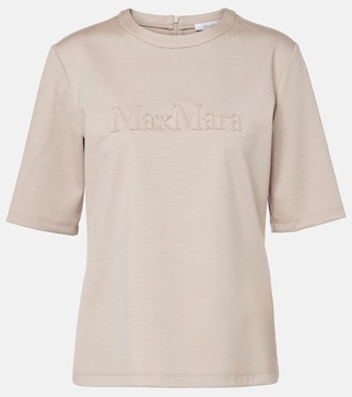 Peter logo wool T-shirt