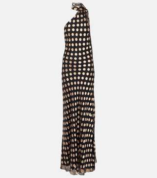 Ava one-shoulder maxi dress