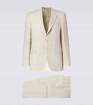 Linen suit