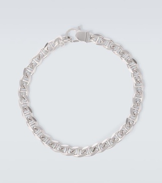 Jude sterling silver chain bracelet