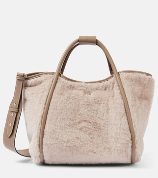 Marine Small teddy tote bag