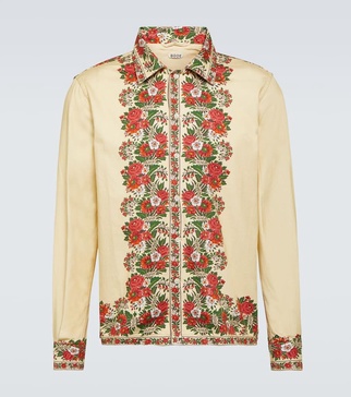 Winter Bouquet cotton shirt