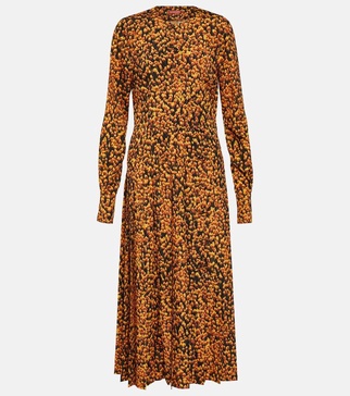 Teys printed midi dress