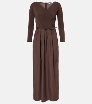 Kaiser belted maxi dress